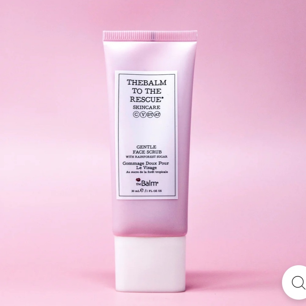 New NIB theBalm Rainforest Sugar Gentle Face Scrub To The Rescue Skincare